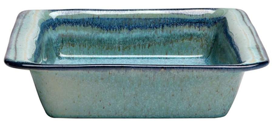 Sausalito Green 11" Square Baker by Casafina-1