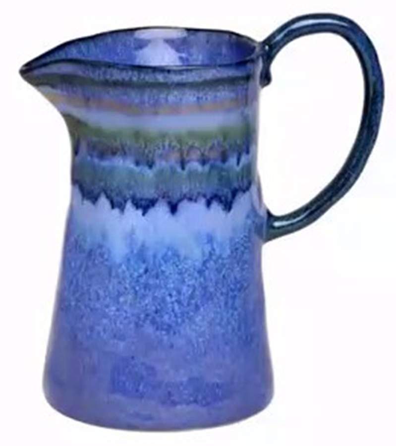 Sausalito Blue 46 Oz Pitcher by Casafina-1