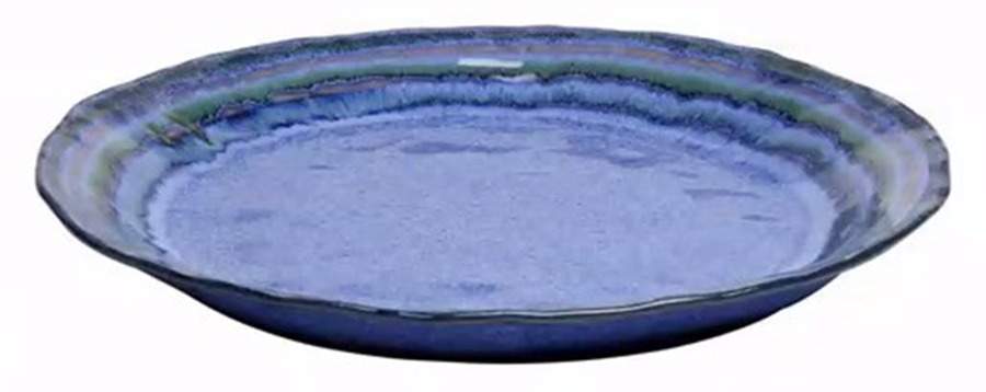 Sausalito Blue 14" Chop Plate (Round Platter) by Casafina-1