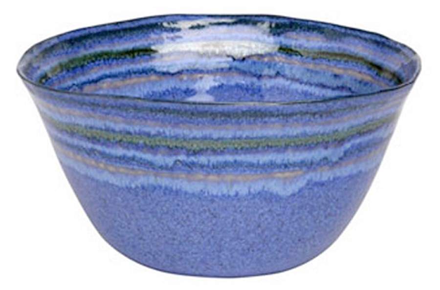 Sausalito Blue 10" Round Serving Bowl by Casafina-1