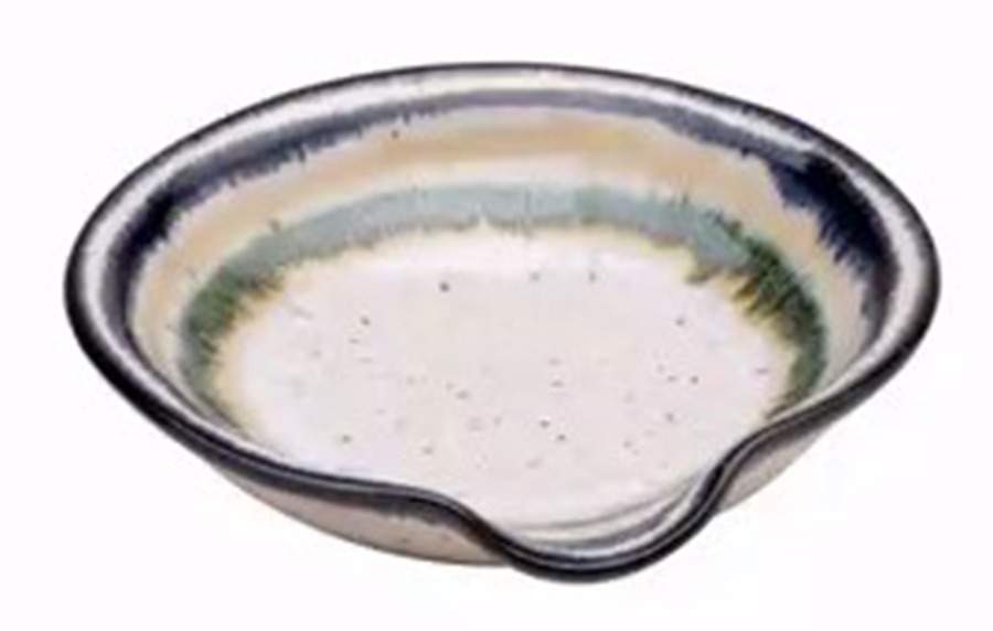 Sausalito White Spoon Rest/Holder (Holds 1 Spoon) by Casafina-1
