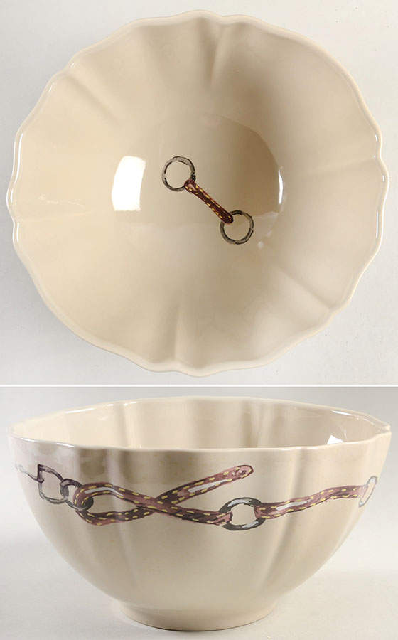 Equus 10" Round Serving Bowl by Casafina-1