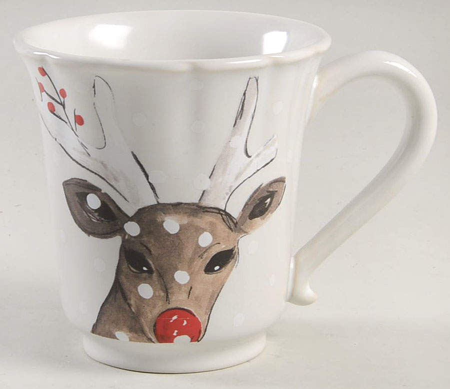 Deer Friends Mug by Casafina-1