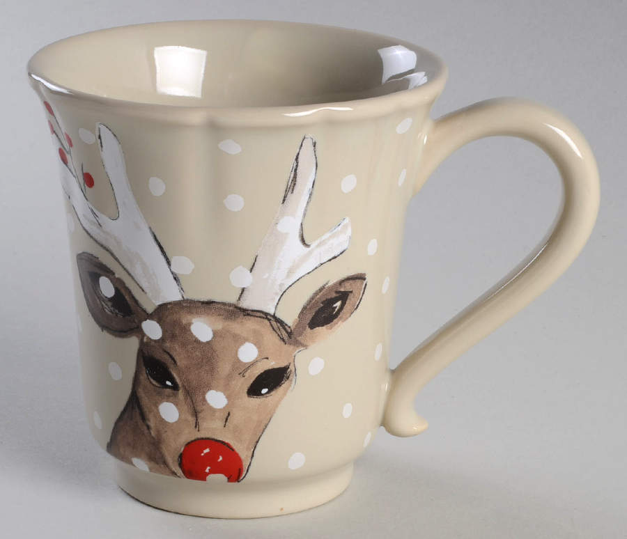 Deer Friends Mug by Casafina-1