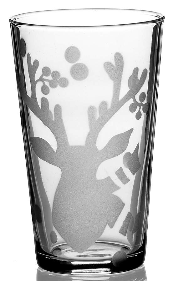 Deer Friends 8 Oz Glassware Tumbler by Casafina-1