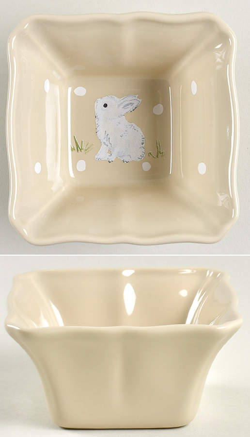 Deer Friends Square Ramekin by Casafina-1