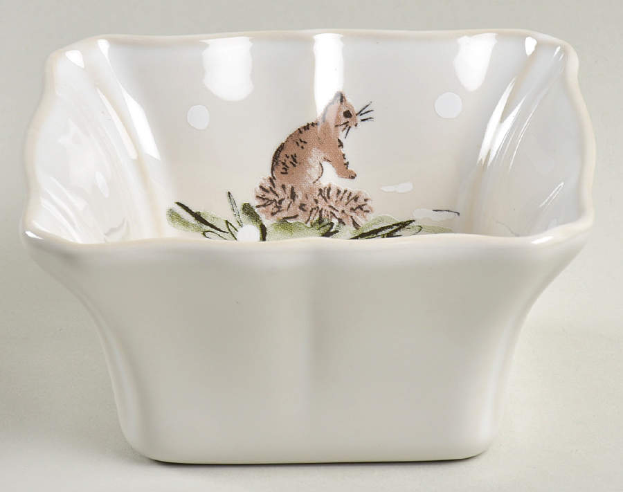 Deer Friends Individual Square Baker by Casafina-1