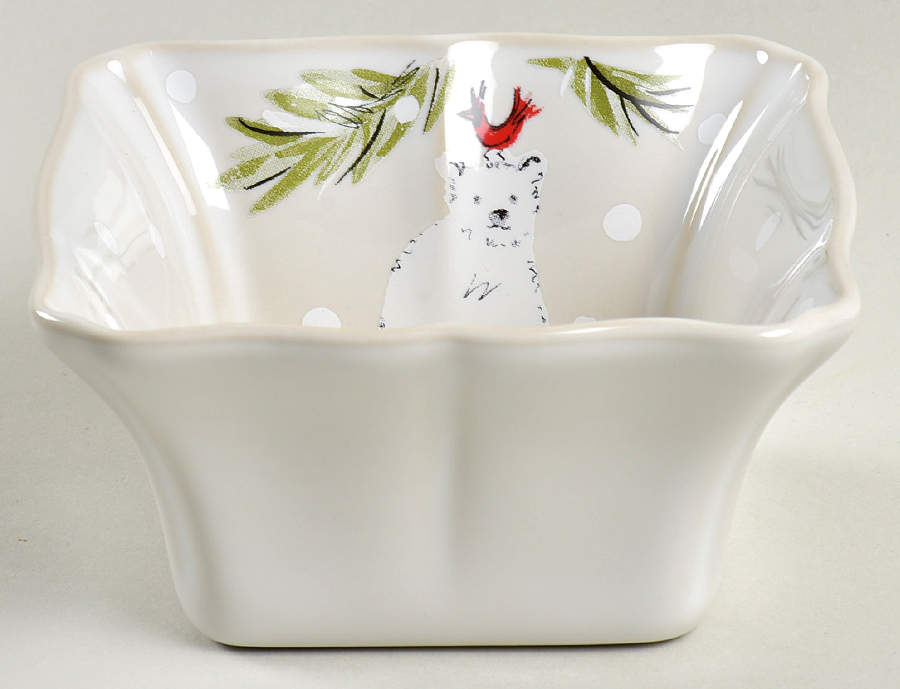 Deer Friends Individual Square Baker by Casafina-1