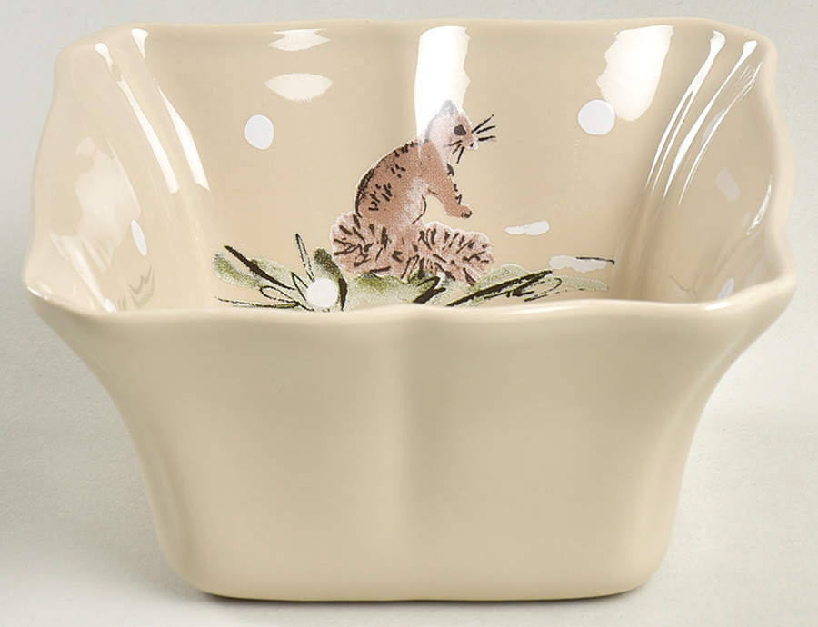 Deer Friends Individual Square Baker by Casafina-1