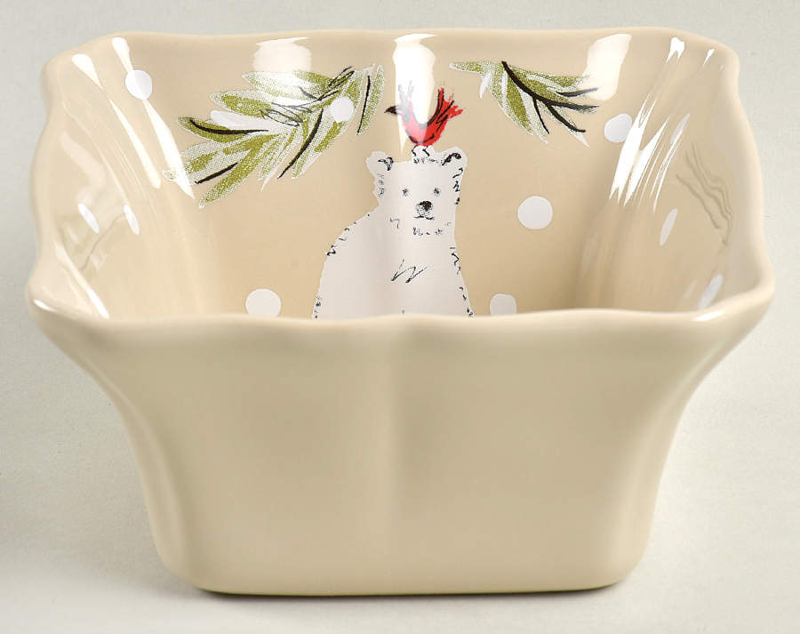 Deer Friends Individual Square Baker by Casafina-1