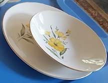 Spring Gold Dinner Plate by Cunningham & Pickett-1