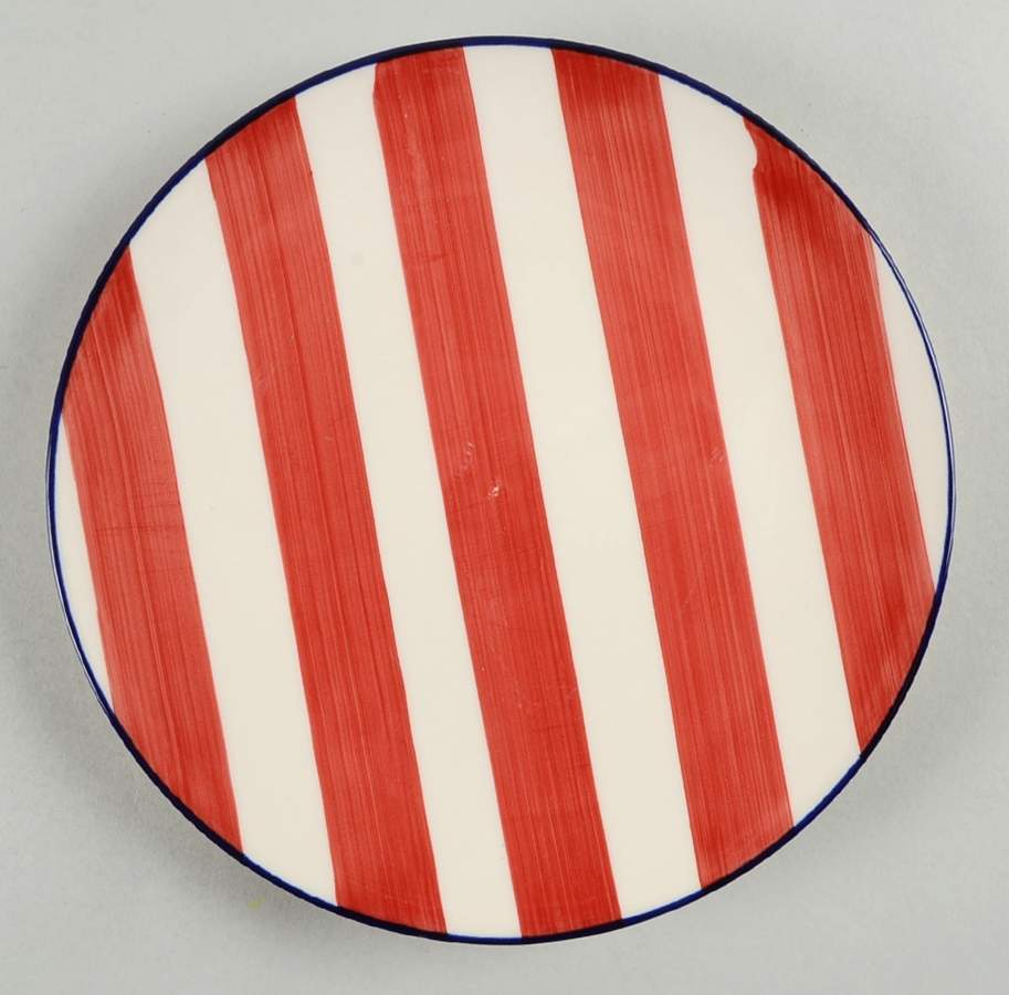 C9M7 Red Salad Plate by CMG Ceramicas-1