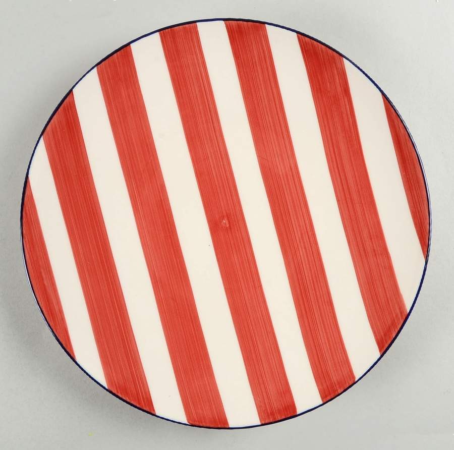 C9M7 Red Dinner Plate by CMG Ceramicas-1