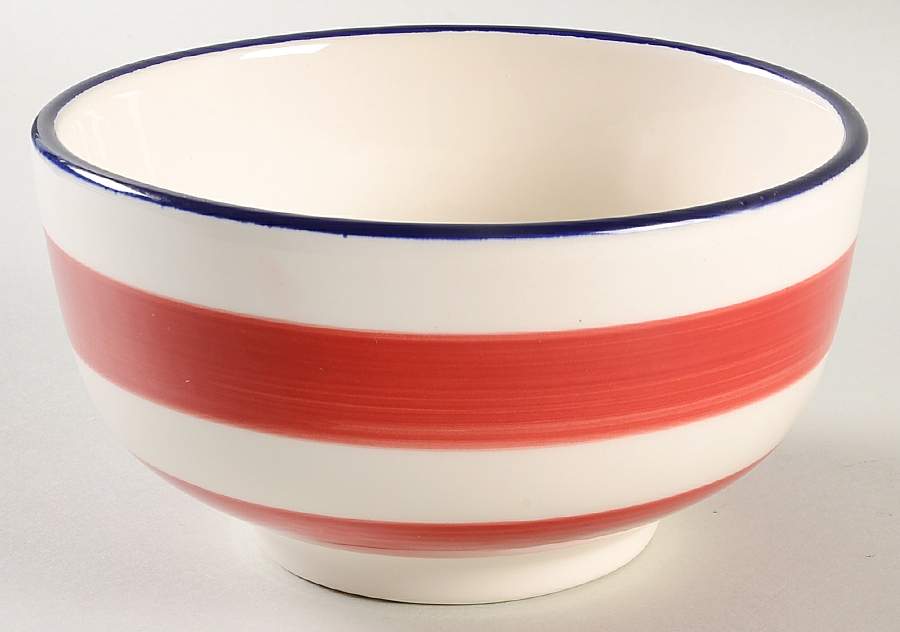 C9M7 Red Soup/Cereal Bowl by CMG Ceramicas-1