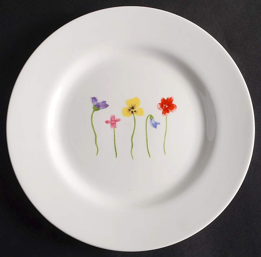 Simple Spring Dinner Plate by Ciroa-1