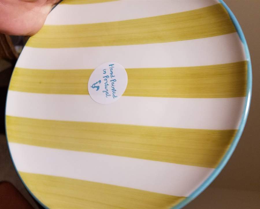 C9M7 Green Dinner Plate by CMG Ceramicas-1