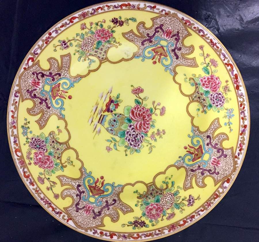 A7074 Dinner Plate by Crown Staffordshire-1