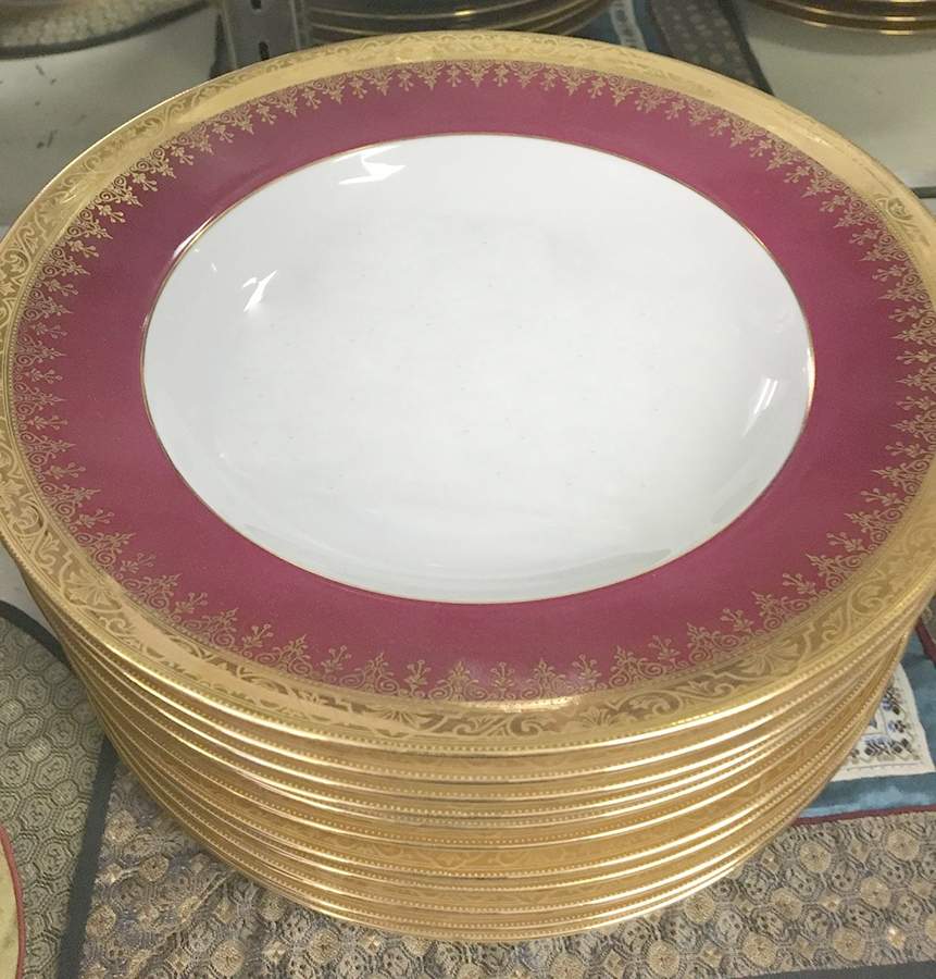 CHF993 Dinner Plate by Charles Field Haviland-1