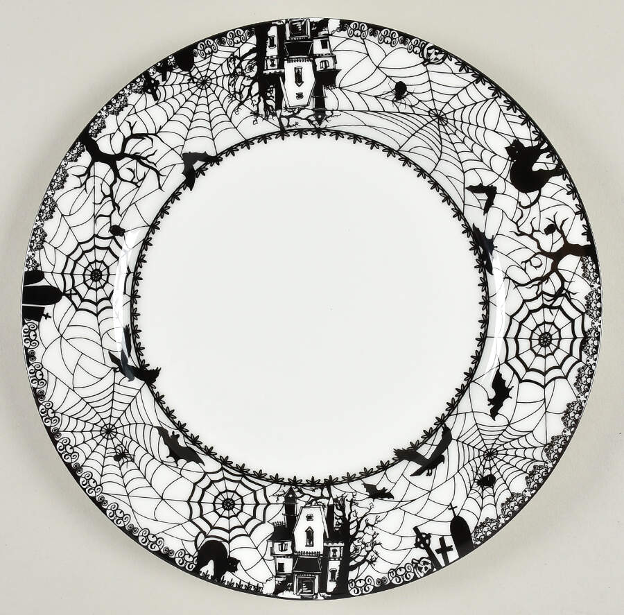 Wiccan Lace Dinner Plate by Ciroa-1