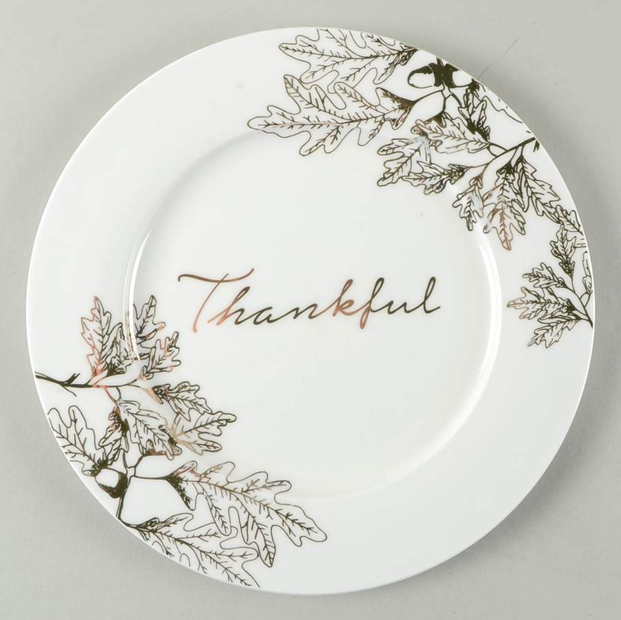 Thankful Dinner Plate by Ciroa-1