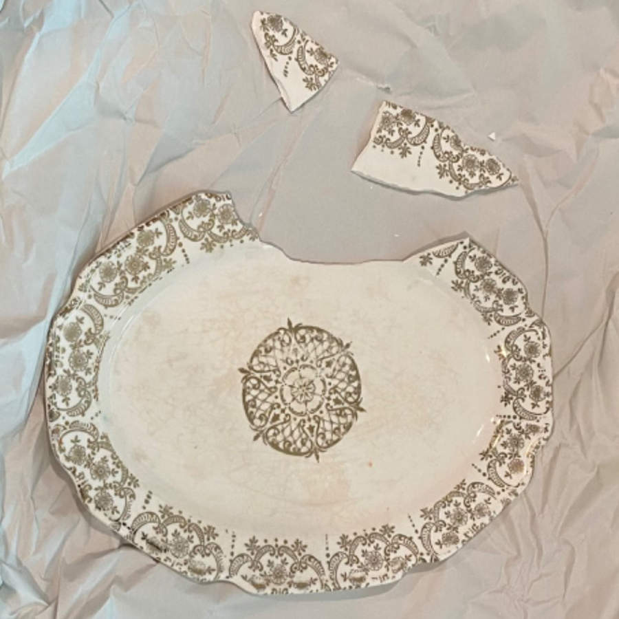 CAN308 12" Oval Serving Platter by Canonsburg-1