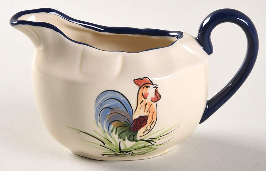 Rooster-Yellow Creamer by Cracker Barrel-1