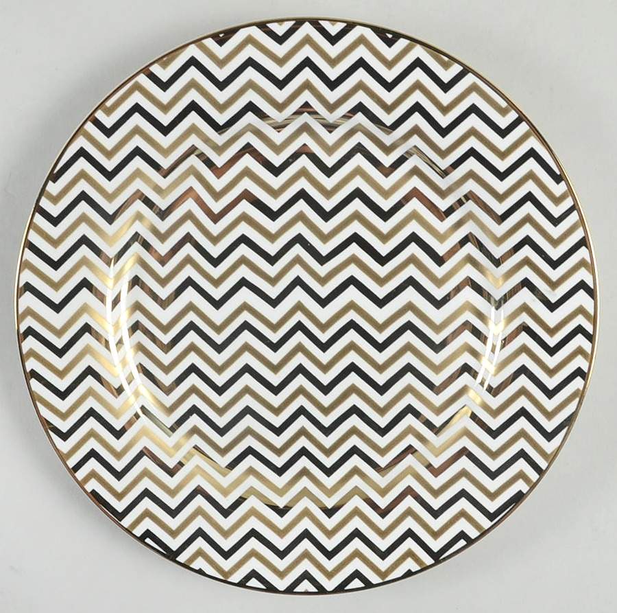 Elegance Gold Salad/Dessert Plate by Certified International-1