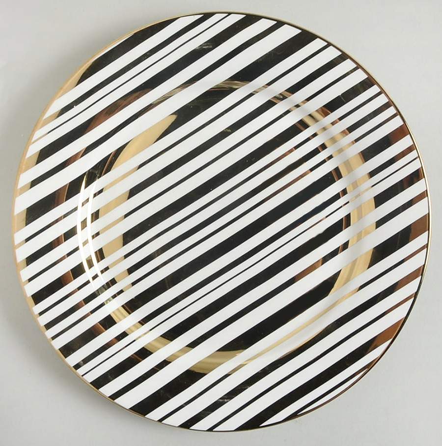 Elegance Gold Salad/Dessert Plate by Certified International-1