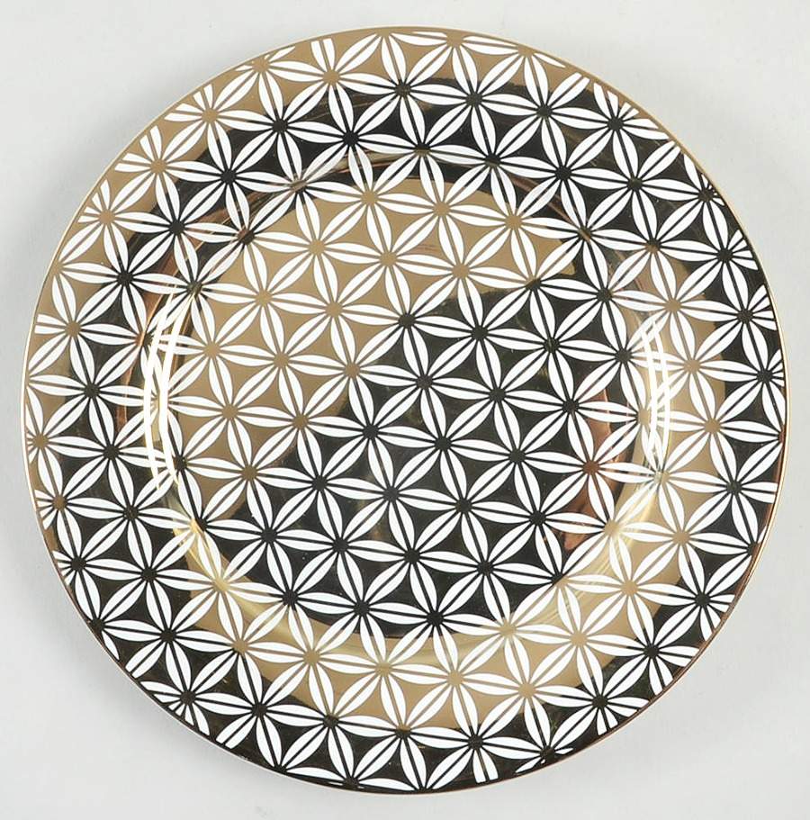 Elegance Gold Salad/Dessert Plate by Certified International-1