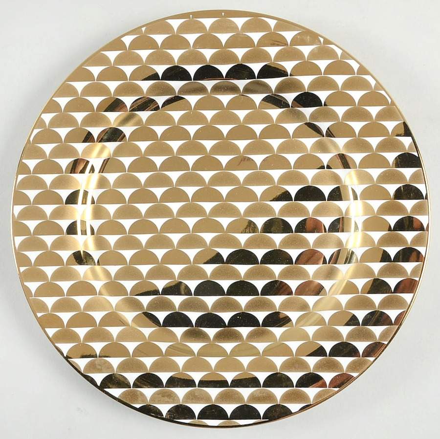 Elegance Gold Salad/Dessert Plate by Certified International-1