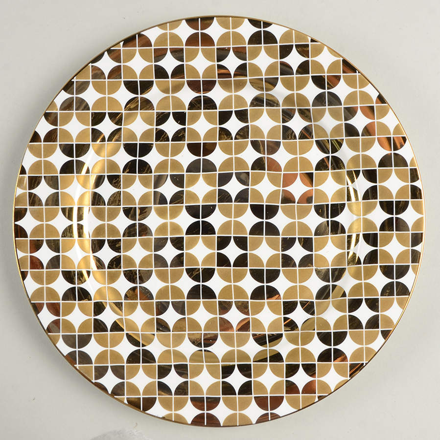 Elegance Gold Salad/Dessert Plate by Certified International-1