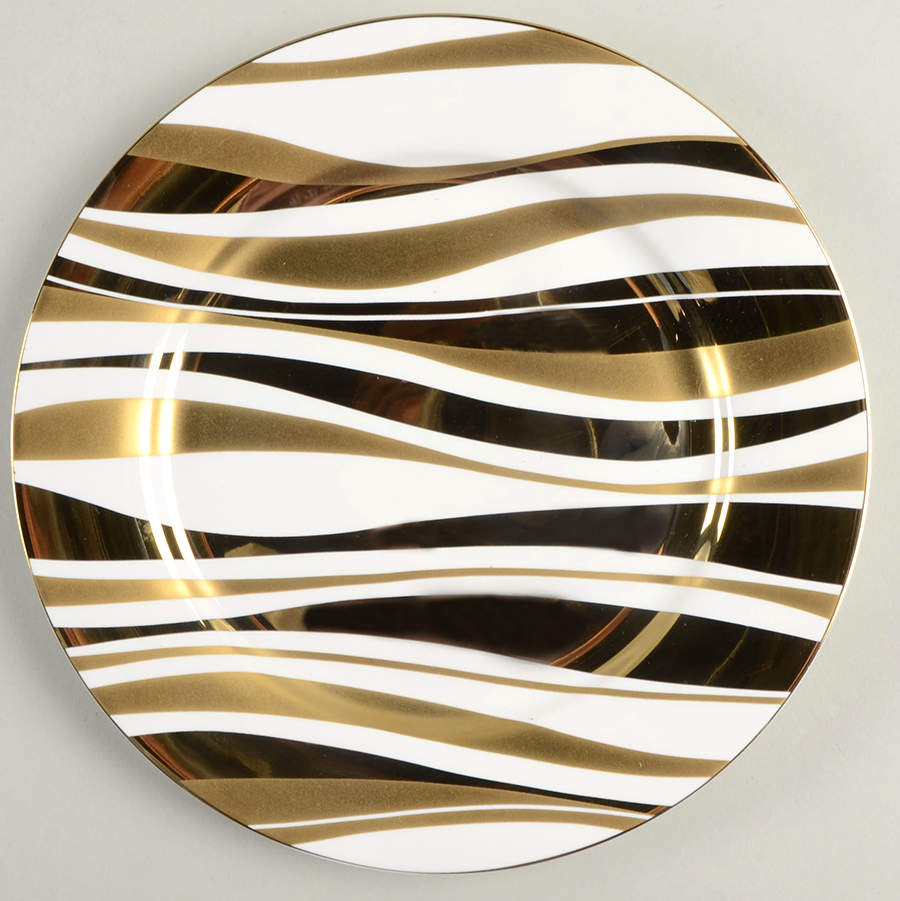 Elegance Gold Salad/Dessert Plate by Certified International-1
