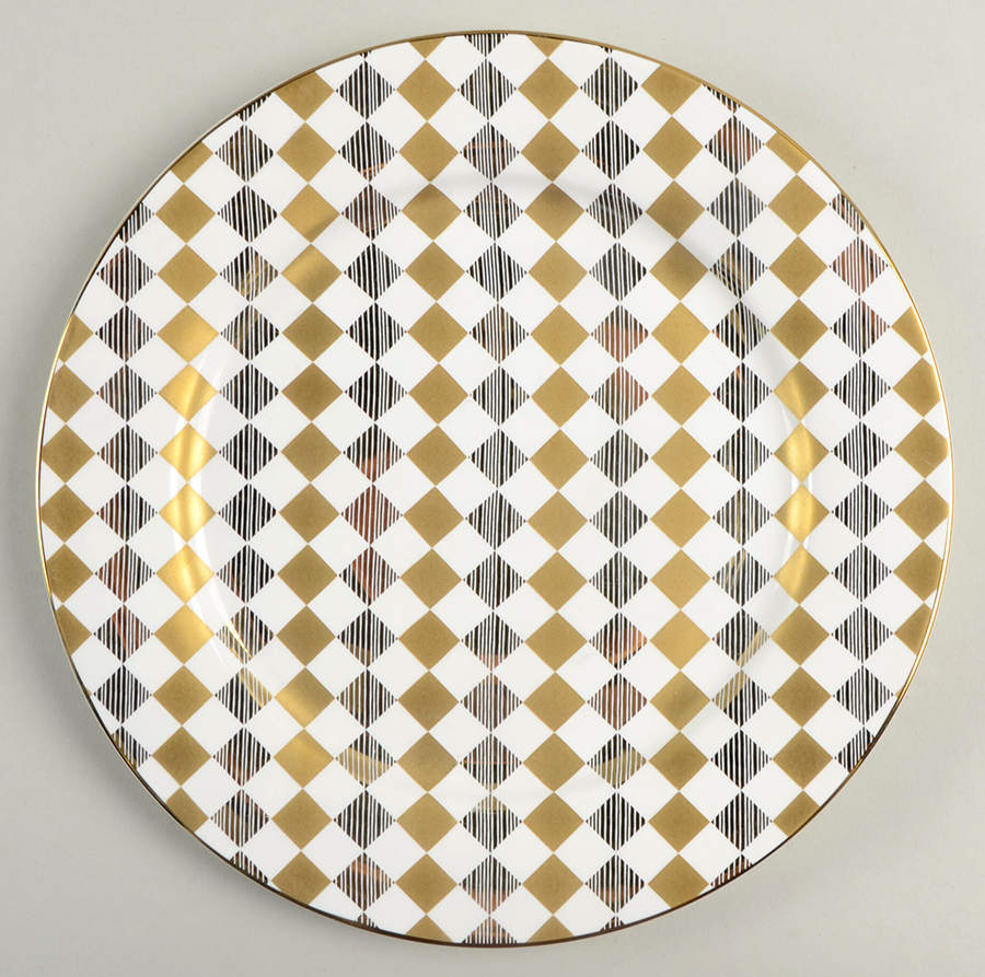 Elegance Gold Salad/Dessert Plate by Certified International-1
