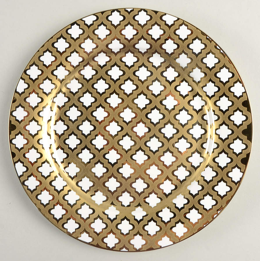 Elegance Gold Salad/Dessert Plate by Certified International-1