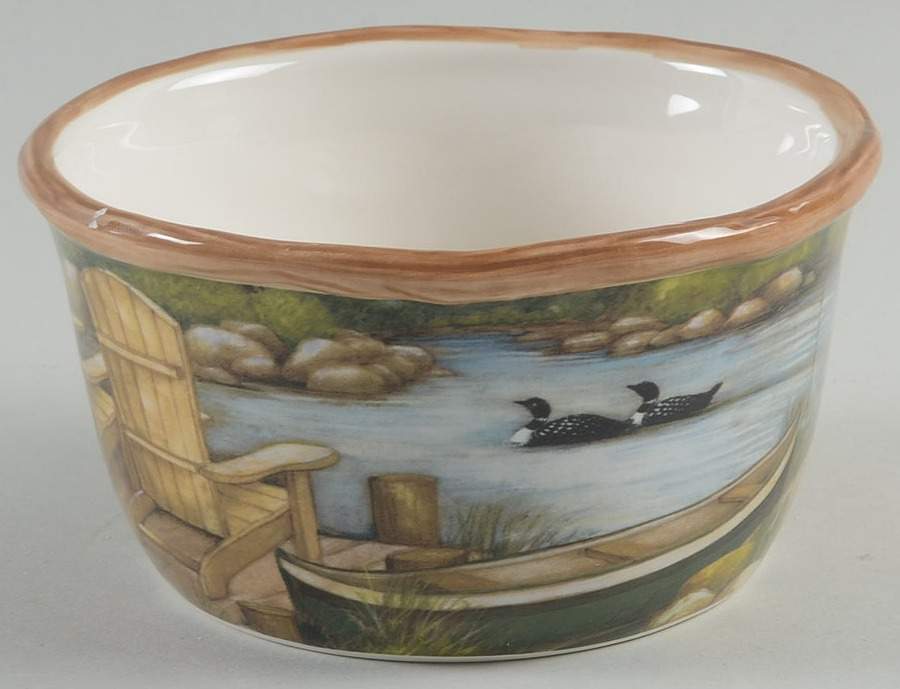 Lake Life Individual Ice Cream Dish by Certified International-1