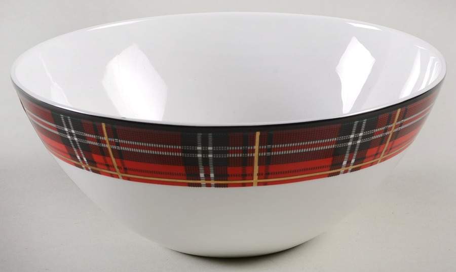 Plaid Soup/Cereal Bowl by Ciroa-1