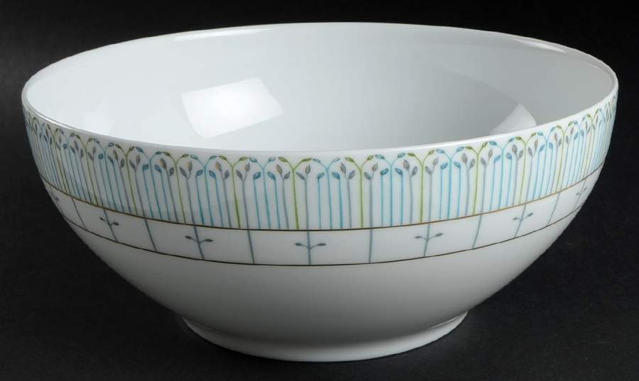 Jardin de Louise 10" Large Salad Serving Bowl by Charles Field Haviland-1