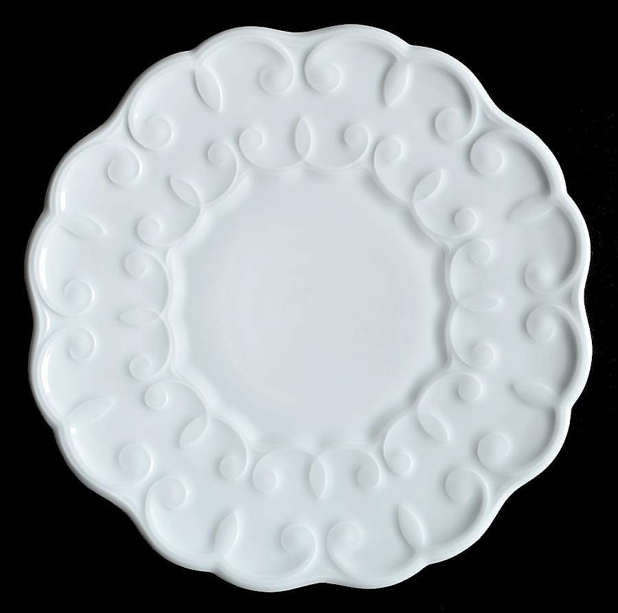 Fantaisie Festonne Service Plate (Charger) by Jean Louis Coquet-1