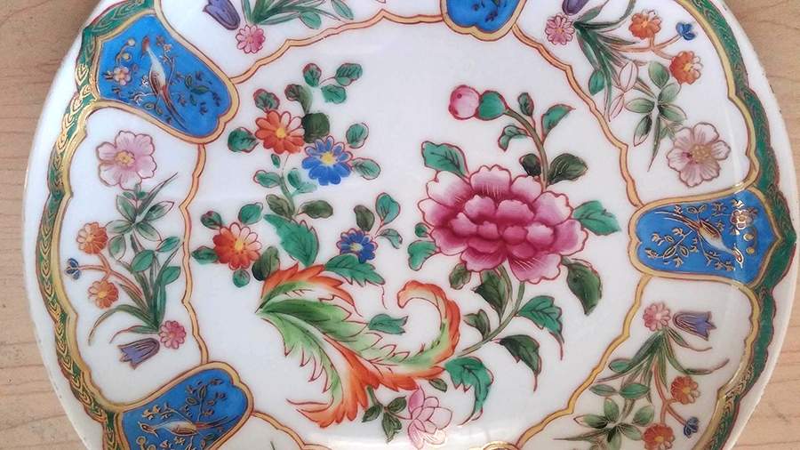 5638 Salad Plate by Cherry China (Japan)-1