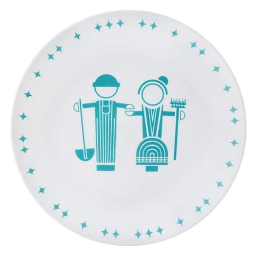 Rise N Shine Luncheon/Salad Plate by Corning Corelle-1