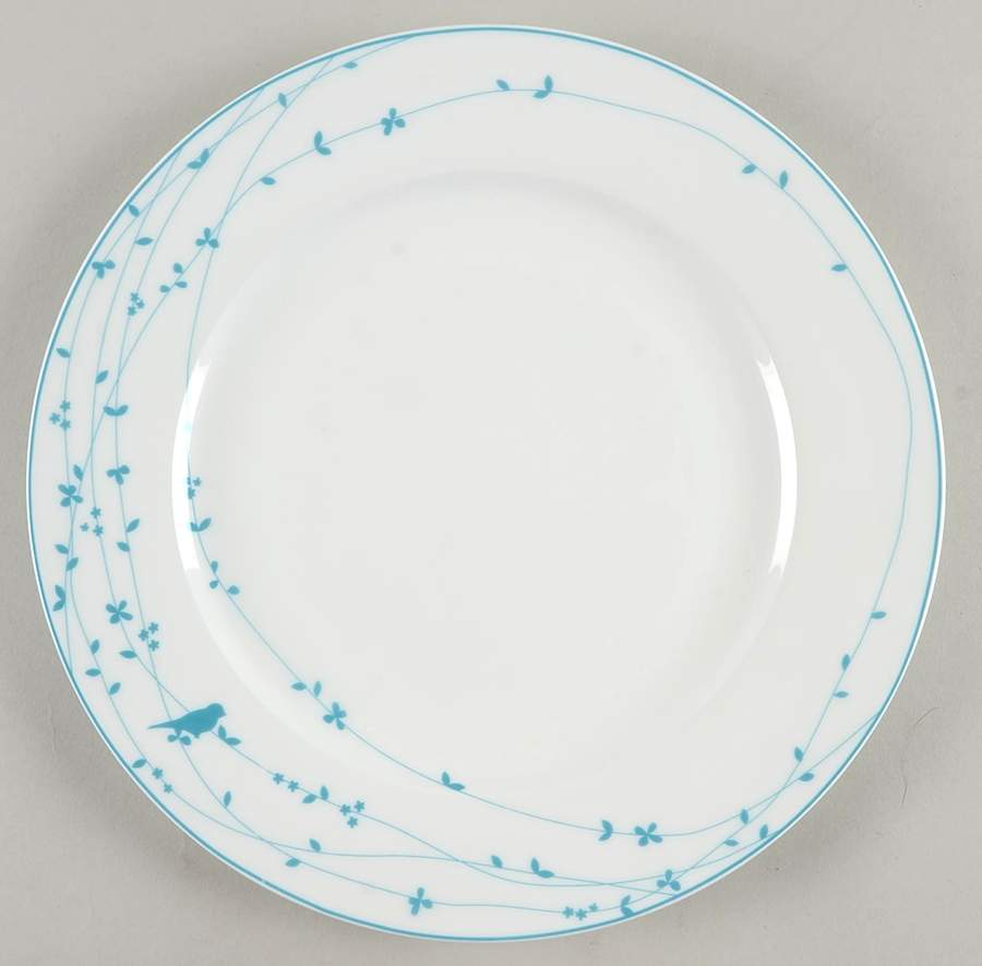 Oiseau Blue Dinner Plate by Ciroa-1