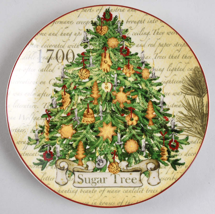 Christmas Tradition Salad Plate by Canterbury Potteries-1