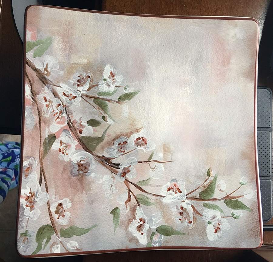 Cherry Blossom Dinner Plate by Certified International-1