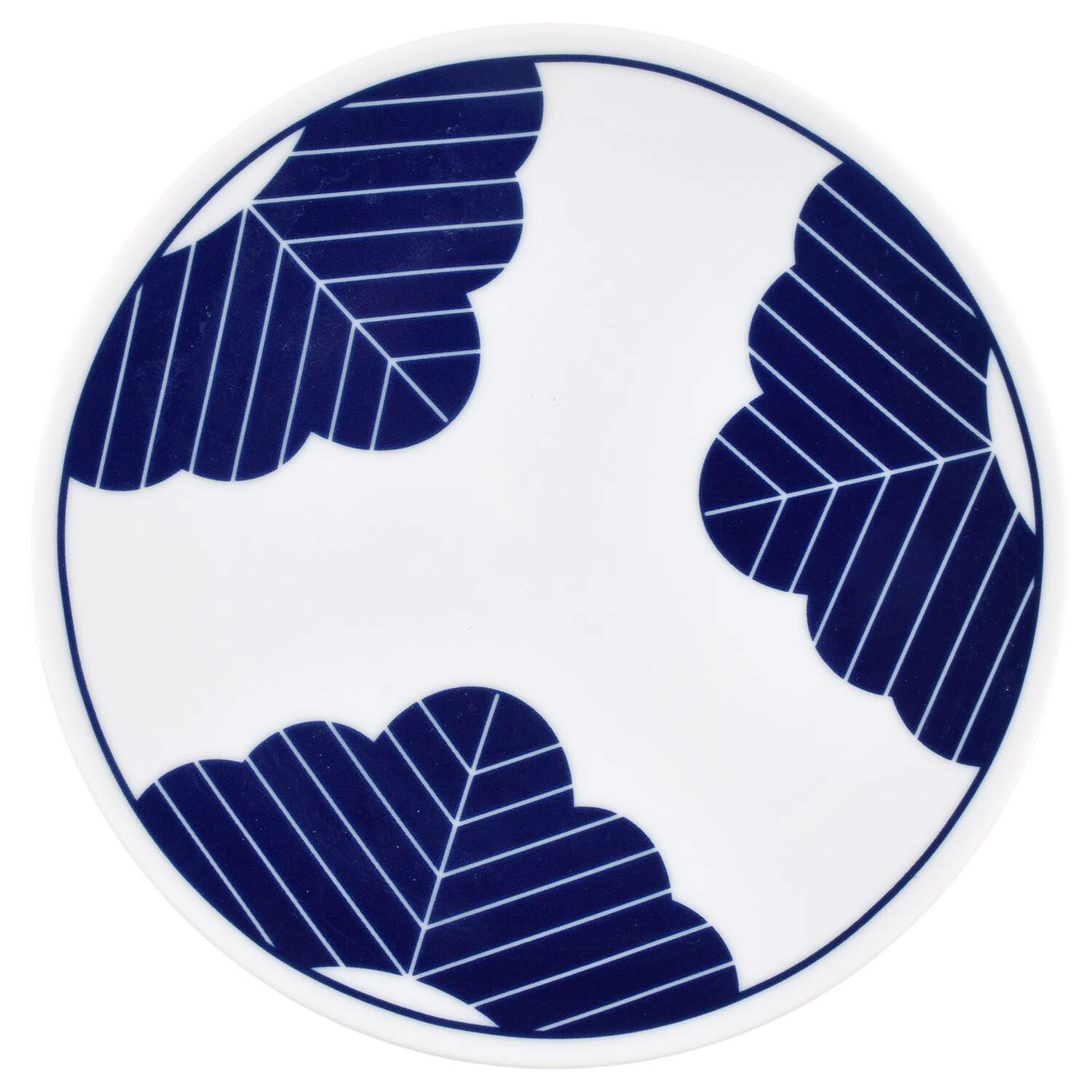 Maison Cobalt Blue Dessert/Pie Plate by Crate & Barrel-1