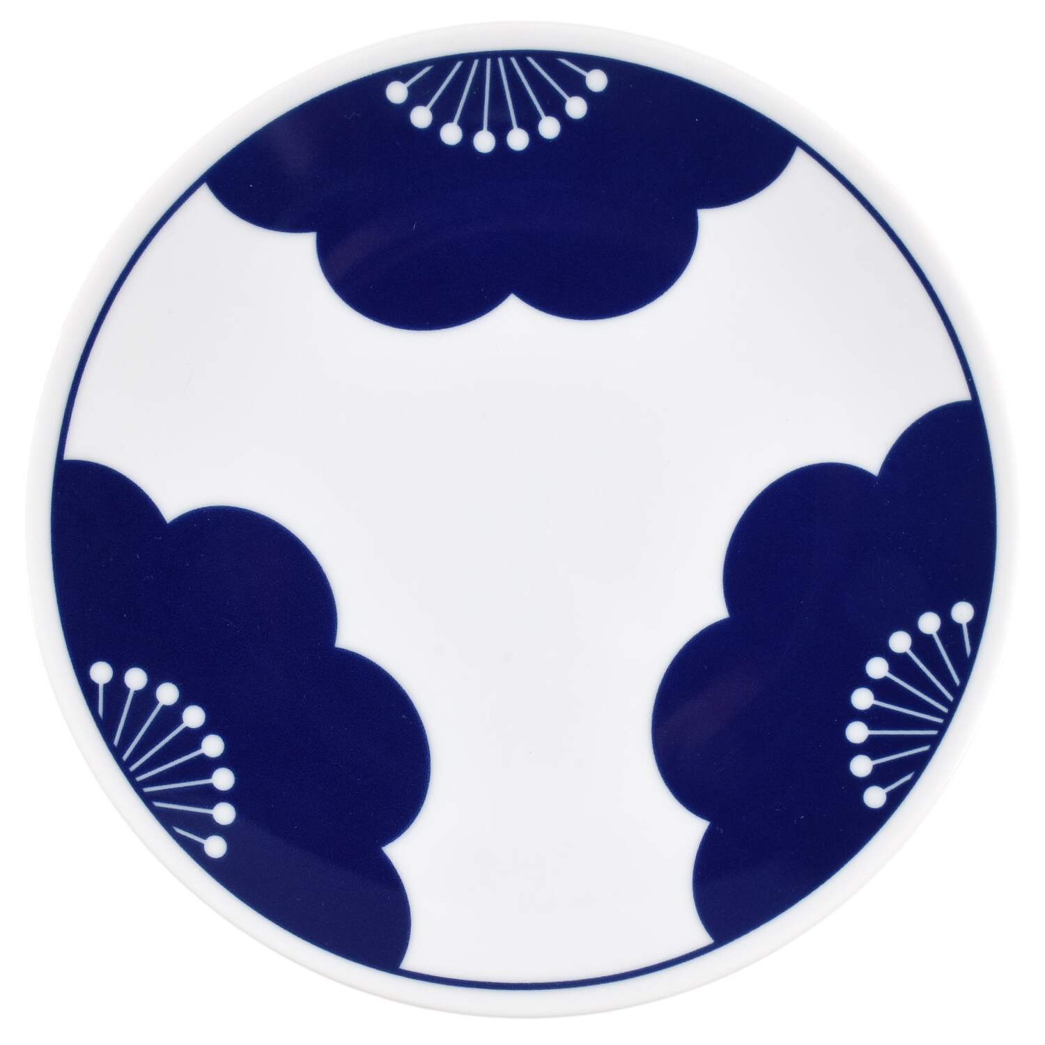 Maison Cobalt Blue Dessert/Pie Plate by Crate & Barrel-1