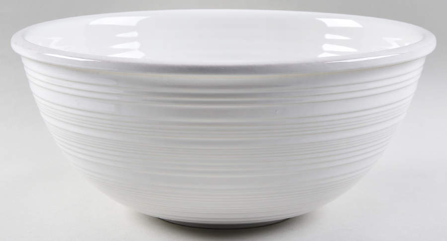 Farmhouse White 15" Round Serving Bowl by Crate & Barrel-1