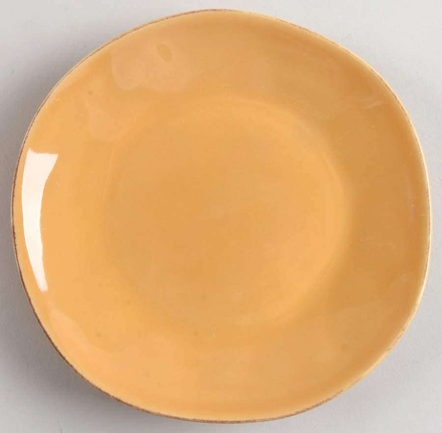 Marin Gold Salad Plate by Crate & Barrel-1