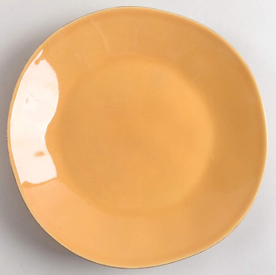 Marin Gold Dinner Plate by Crate & Barrel-1