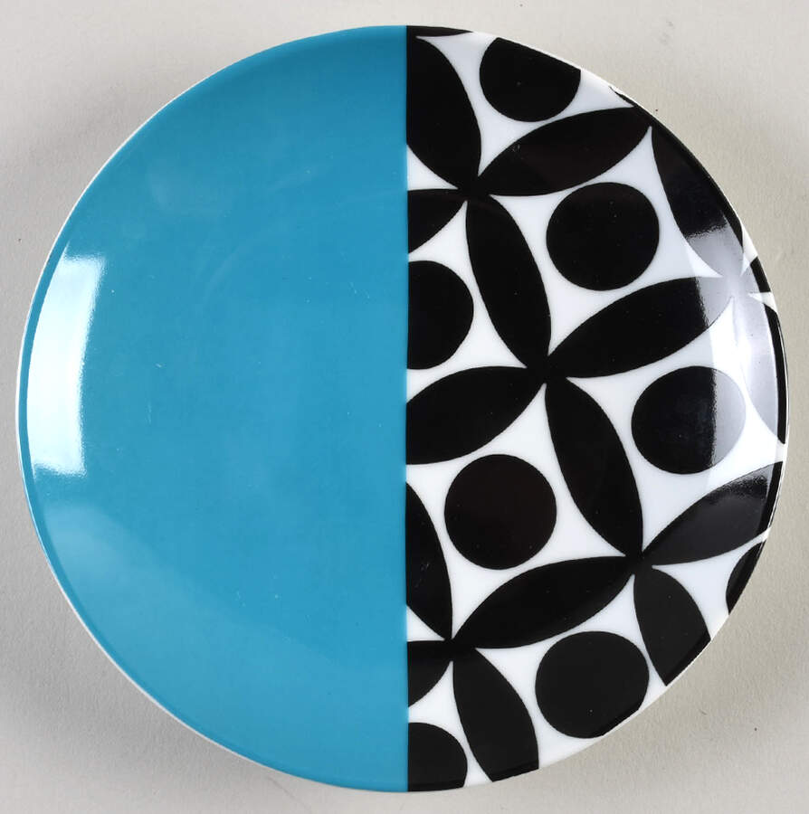 Geo Dot Appetizer Plate by Crate & Barrel-1