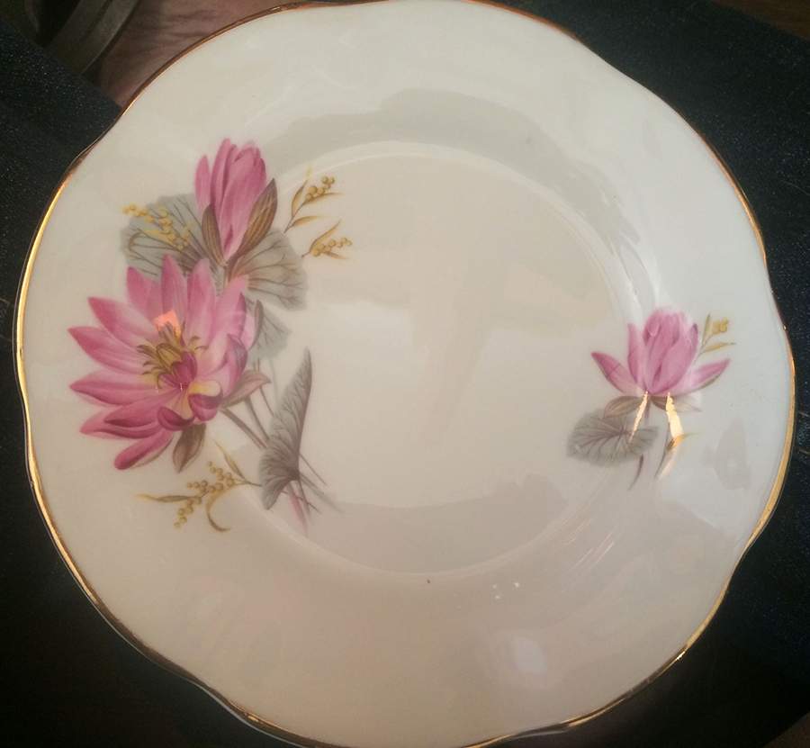1648 Salad Plate by Clare (England)-1